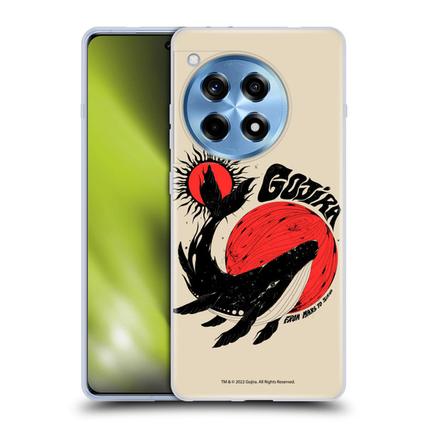 Gojira Graphics Whale Sun Moon Soft Gel Case for OPPO OnePlus Ace 3 5G