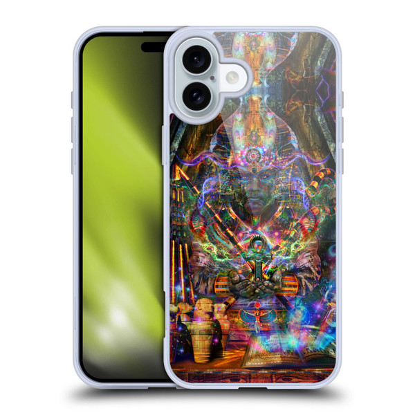 Jumbie Art Gods and Goddesses Osiris Soft Gel Case for Apple iPhone 16 Plus