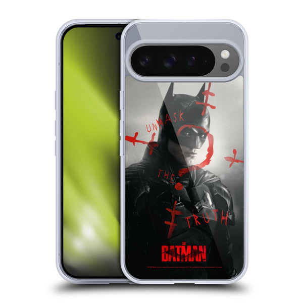 The Batman Posters Unmask The Truth Soft Gel Case for Google Pixel 9 Pro XL