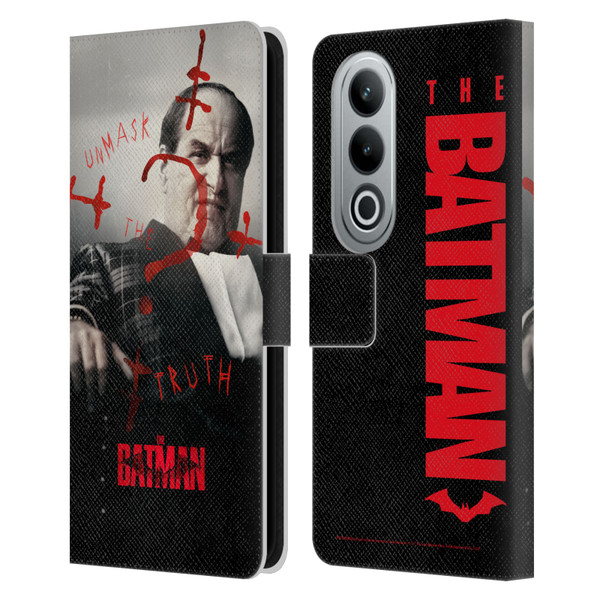 The Batman Posters Penguin Unmask The Truth Leather Book Wallet Case Cover For OPPO OnePlus Ace 3V 5G