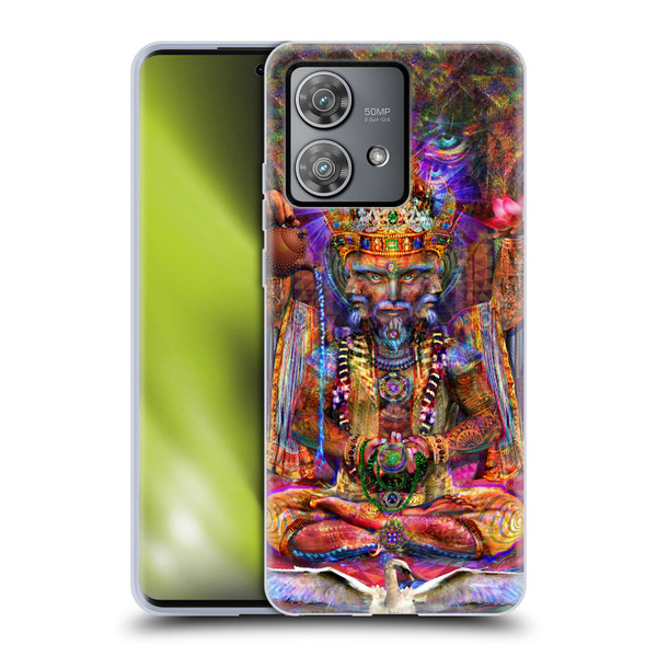 Jumbie Art Gods and Goddesses Brahma Soft Gel Case for Motorola Edge 40 Neo 5G