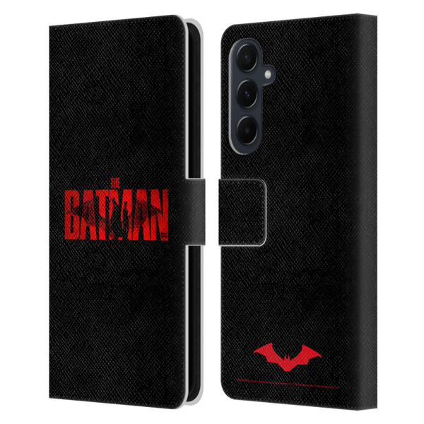 The Batman Posters Logo Leather Book Wallet Case Cover For Samsung Galaxy A55 5G