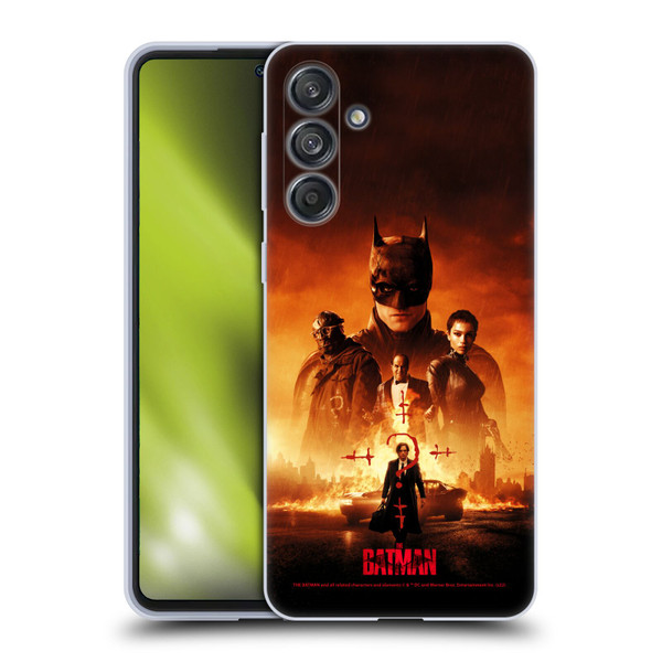 The Batman Posters Group Soft Gel Case for Samsung Galaxy M55 5G