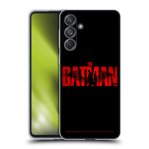 The Batman Posters Logo Soft Gel Case for Samsung Galaxy M55 5G