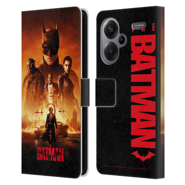 The Batman Posters Group Leather Book Wallet Case Cover For Xiaomi Redmi Note 13 Pro Plus 5G
