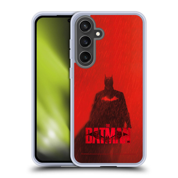 The Batman Posters Red Rain Soft Gel Case for Samsung Galaxy S24 FE