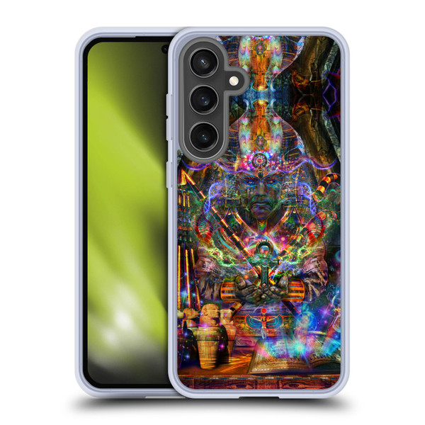Jumbie Art Gods and Goddesses Osiris Soft Gel Case for Samsung Galaxy S24 FE