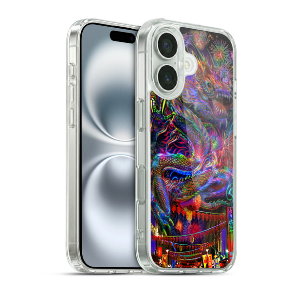 Jumbie Art Visionary Dragon Soft Gel Case for Apple iPhone 16 & MagSafe