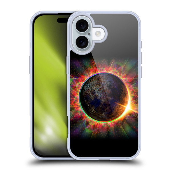 Jumbie Art Visionary Eclipse Soft Gel Case for Apple iPhone 16