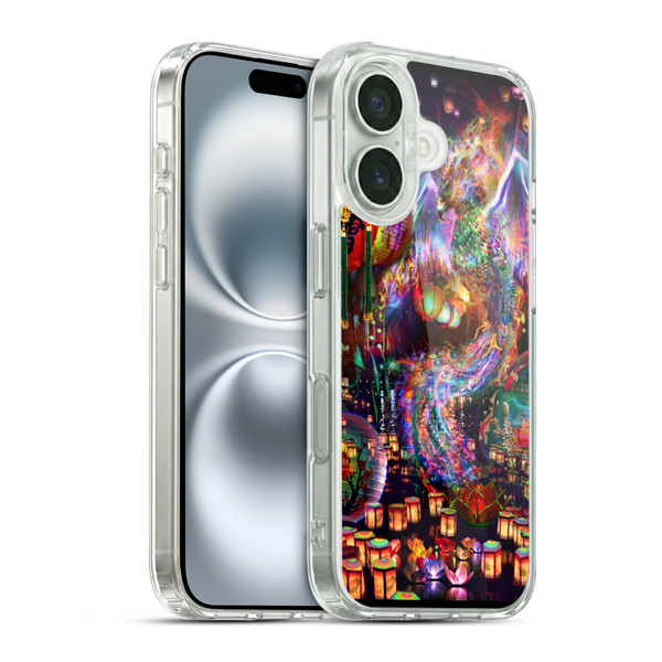 Jumbie Art Visionary Phoenix Soft Gel Case for Apple iPhone 16 & MagSafe