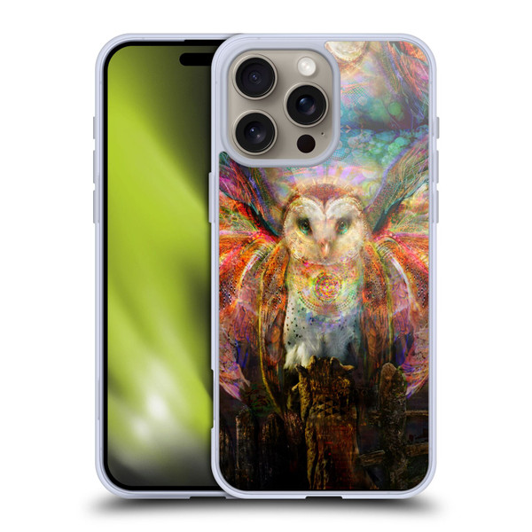 Jumbie Art Visionary Owl Soft Gel Case for Apple iPhone 16 Pro Max