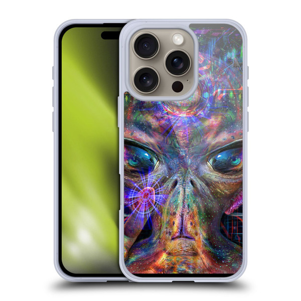 Jumbie Art Visionary Alien Soft Gel Case for Apple iPhone 16 Pro