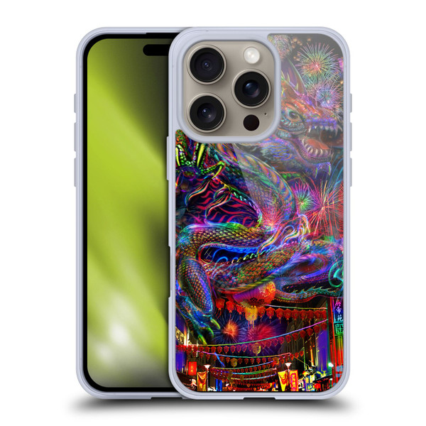 Jumbie Art Visionary Dragon Soft Gel Case for Apple iPhone 16 Pro