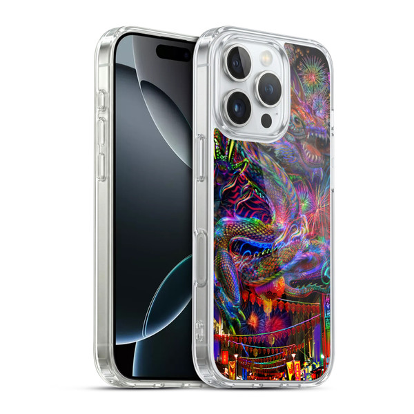 Jumbie Art Visionary Dragon Soft Gel Case for Apple iPhone 16 Pro & MagSafe