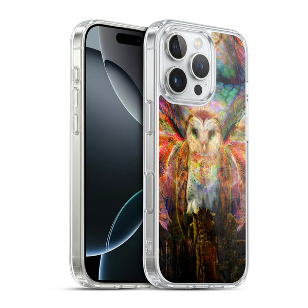 Jumbie Art Visionary Owl Soft Gel Case for Apple iPhone 16 Pro & MagSafe