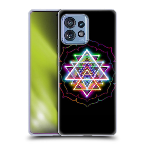 Jumbie Art Visionary Sri Yantra Soft Gel Case for Motorola Moto Edge 40 Pro