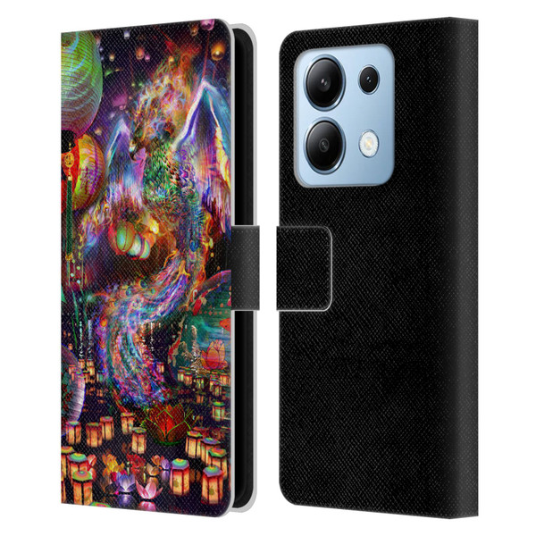 Jumbie Art Visionary Phoenix Leather Book Wallet Case Cover For Xiaomi Redmi Note 13/13 Pro 5G