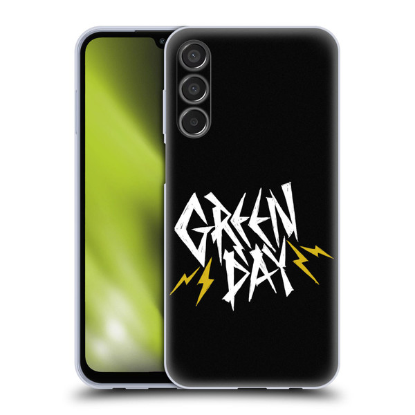 Green Day Graphics Bolts Soft Gel Case for Samsung Galaxy M15/F15 5G