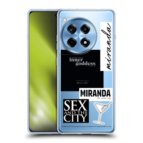 Sex and The City: Television Series Characters Inner Goddess Miranda Soft Gel Case for OPPO OnePlus Ace 3 5G