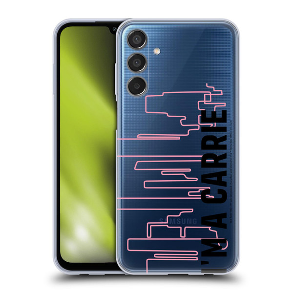 Sex and The City: Television Series Characters Carrie Soft Gel Case for Samsung Galaxy M15/F15 5G