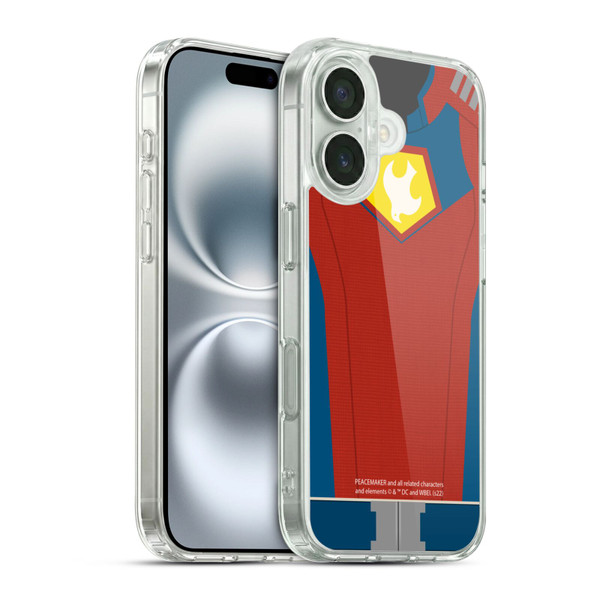 Peacemaker: Television Series Graphics Costume Soft Gel Case for Apple iPhone 16 & MagSafe