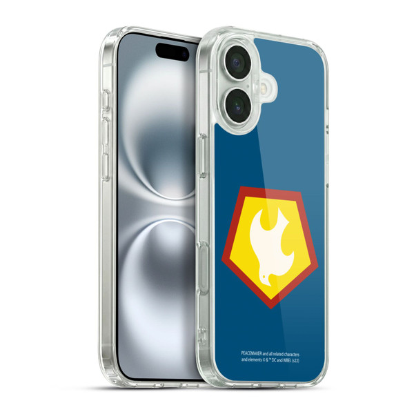Peacemaker: Television Series Graphics Logo Soft Gel Case for Apple iPhone 16 Plus & MagSafe