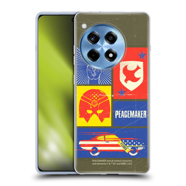 Peacemaker: Television Series Graphics Icons Soft Gel Case for OPPO OnePlus Ace 3 5G