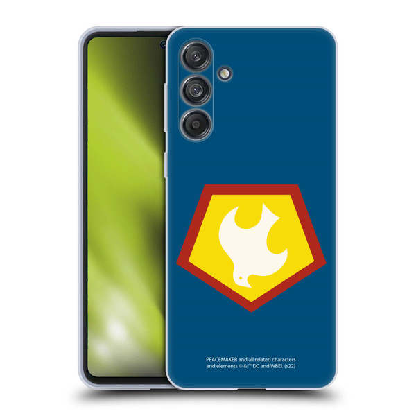Peacemaker: Television Series Graphics Logo Soft Gel Case for Samsung Galaxy M55 5G
