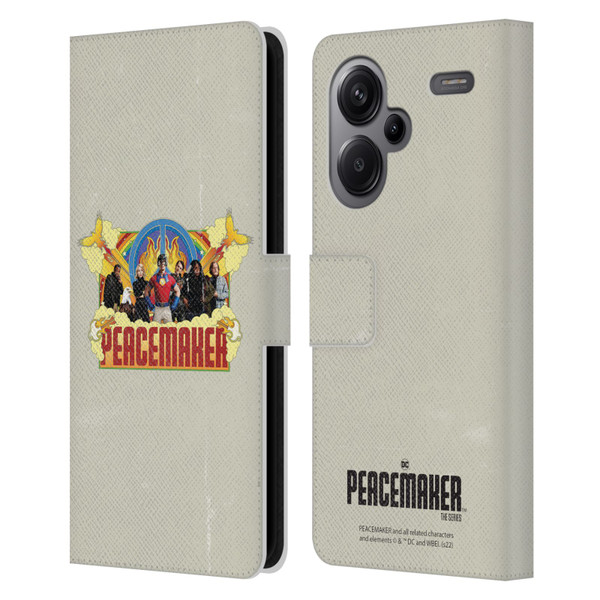 Peacemaker: Television Series Graphics Group Leather Book Wallet Case Cover For Xiaomi Redmi Note 13 Pro Plus 5G