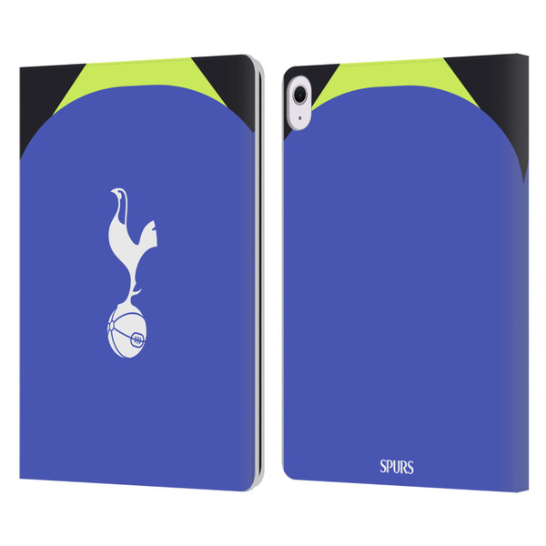 Tottenham Hotspur F.C. 2022/23 Badge Kit Away Leather Book Wallet Case Cover For Apple iPad Air 13 2024
