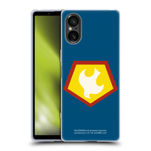 Peacemaker: Television Series Graphics Logo Soft Gel Case for Sony Xperia 5 V 5G