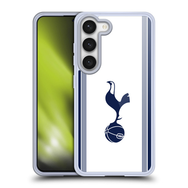 Tottenham Hotspur F.C. 2024/25 Badge Kit Home Soft Gel Case for Samsung Galaxy S23 5G