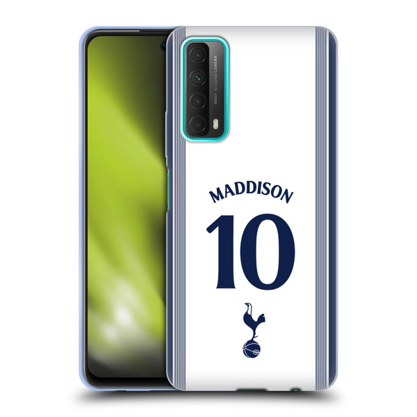 Tottenham Hotspur F.C. 2024/25 Players Home Kit James Maddison Soft Gel Case for Huawei P Smart (2021)
