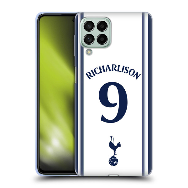 Tottenham Hotspur F.C. 2024/25 Players Home Kit Richarlison Soft Gel Case for Samsung Galaxy M53 (2022)
