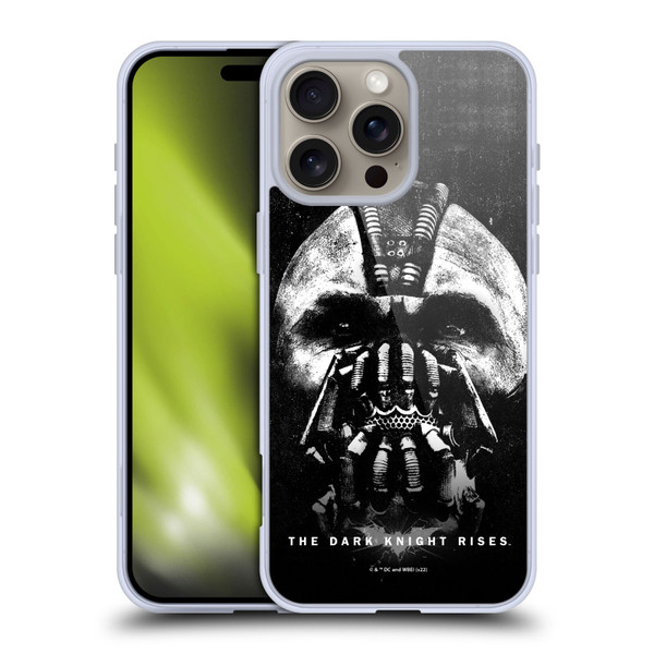 The Dark Knight Rises Key Art Bane Soft Gel Case for Apple iPhone 16 Pro Max