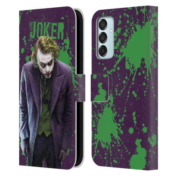 The Dark Knight Graphics Character Art Leather Book Wallet Case Cover For Samsung Galaxy M15/F15 5G