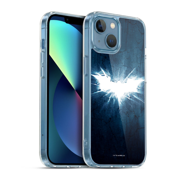 The Dark Knight Rises Logo Grunge Soft Gel Case for Apple iPhone 13 Mini & MagSafe