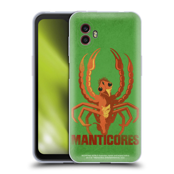 Fantastic Beasts: Secrets of Dumbledore Graphic Badges Manticores Soft Gel Case for Samsung Galaxy Xcover6 Pro/Pro2