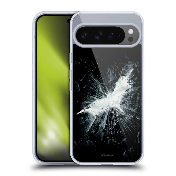 The Dark Knight Rises Logo Poster Soft Gel Case for Google Pixel 9 Pro XL