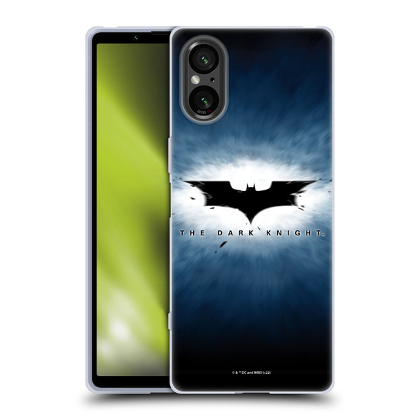 The Dark Knight Graphics Logo Soft Gel Case for Sony Xperia 5 V 5G