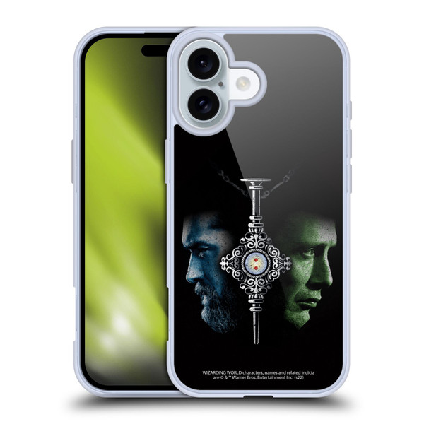 Fantastic Beasts: Secrets of Dumbledore Graphic Core Dumbledore And Grindelwald Soft Gel Case for Apple iPhone 16