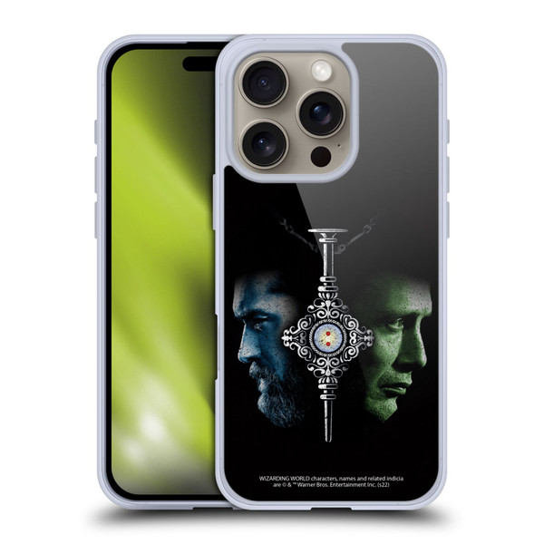 Fantastic Beasts: Secrets of Dumbledore Graphic Core Dumbledore And Grindelwald Soft Gel Case for Apple iPhone 16 Pro