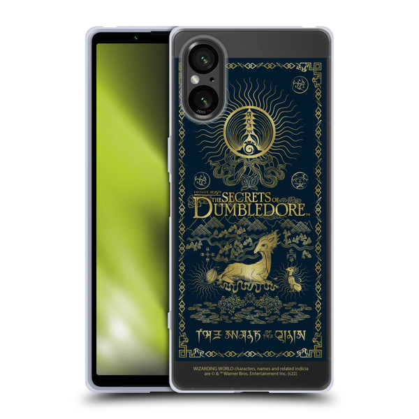 Fantastic Beasts: Secrets of Dumbledore Graphics Bhutan 2 Soft Gel Case for Sony Xperia 5 V 5G
