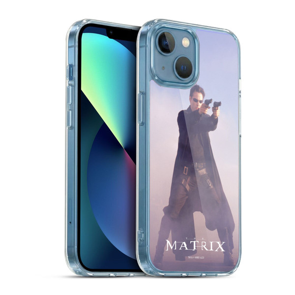 The Matrix Key Art Neo 2 Soft Gel Case for Apple iPhone 13 Mini & MagSafe