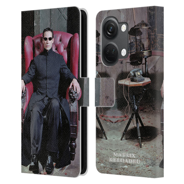 The Matrix Reloaded Key Art Neo 4 Leather Book Wallet Case Cover For OnePlus Nord 3 5G