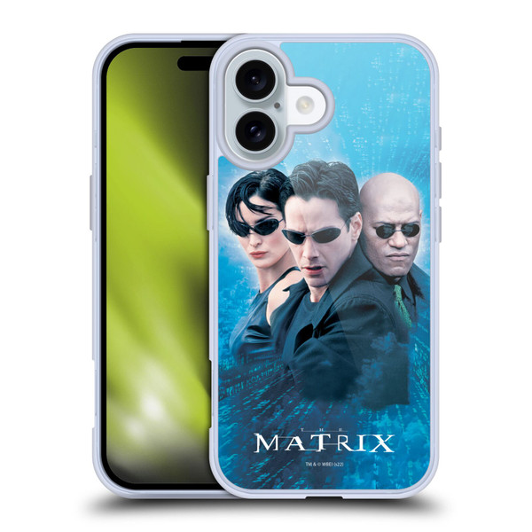 The Matrix Key Art Group 3 Soft Gel Case for Apple iPhone 16