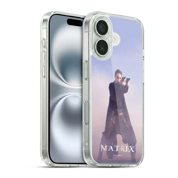 The Matrix Key Art Neo 2 Soft Gel Case for Apple iPhone 16 & MagSafe