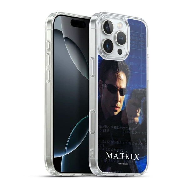 The Matrix Key Art Neo 1 Soft Gel Case for Apple iPhone 16 Pro Max & MagSafe
