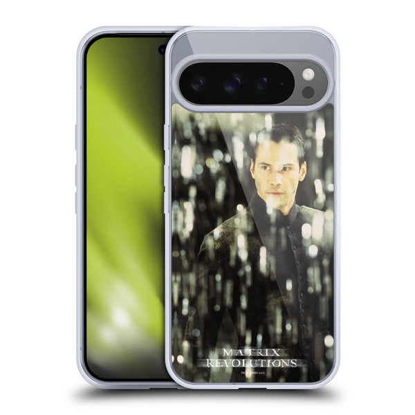 The Matrix Revolutions Key Art Neo 1 Soft Gel Case for Google Pixel 9 Pro XL