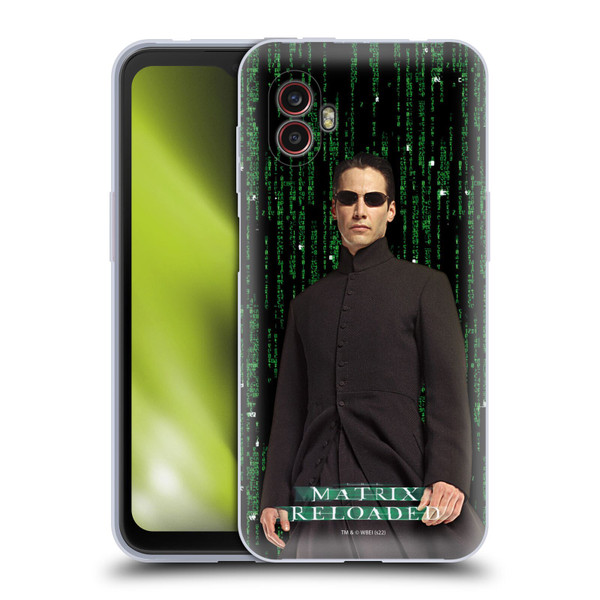 The Matrix Reloaded Key Art Neo 1 Soft Gel Case for Samsung Galaxy Xcover6 Pro/Pro2